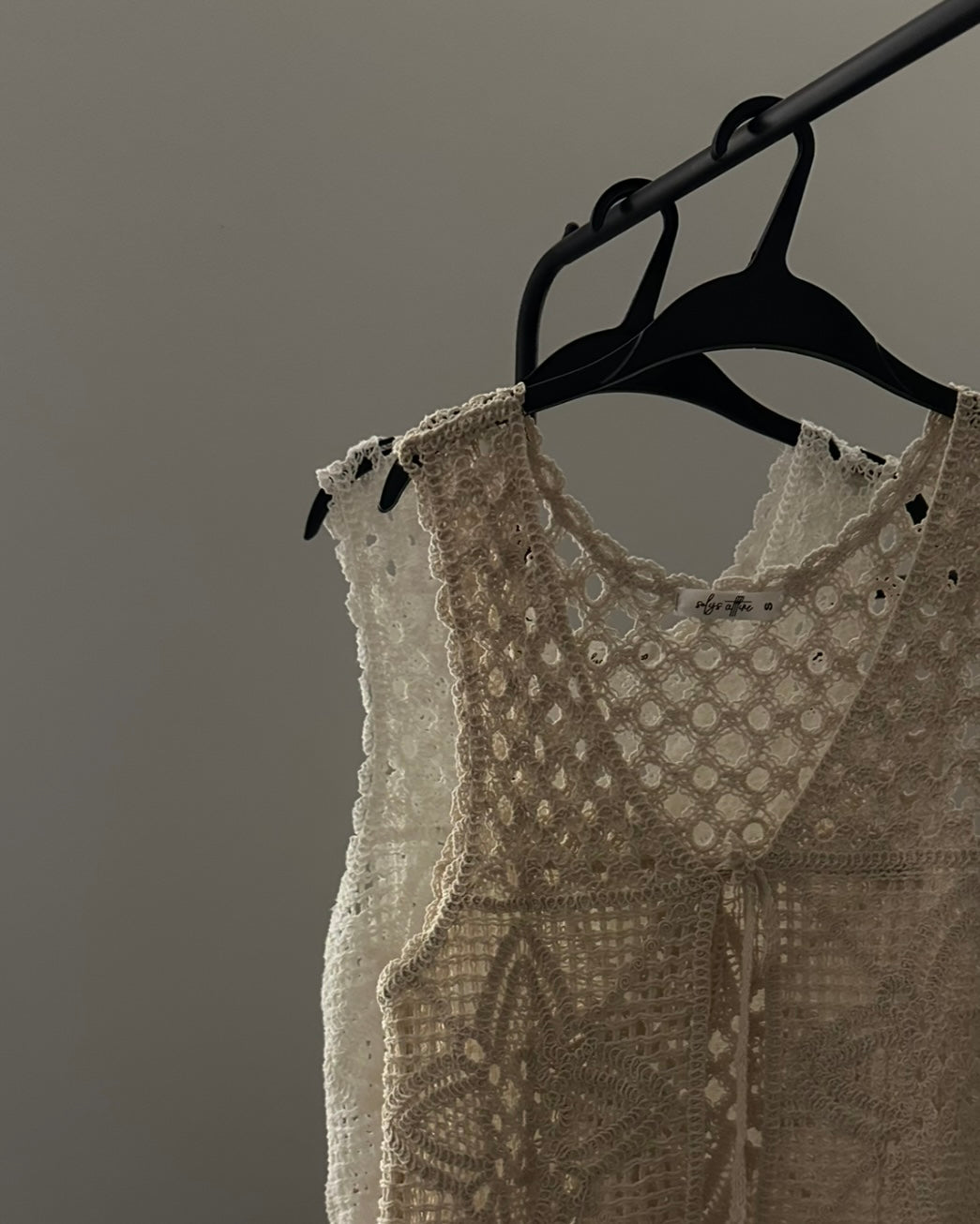 Crochet Tie Vest